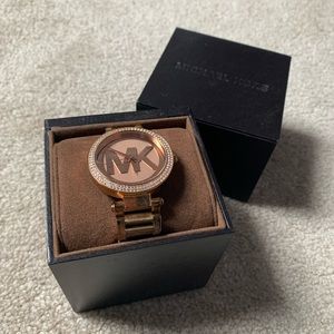 Michael Kors rose gold watch